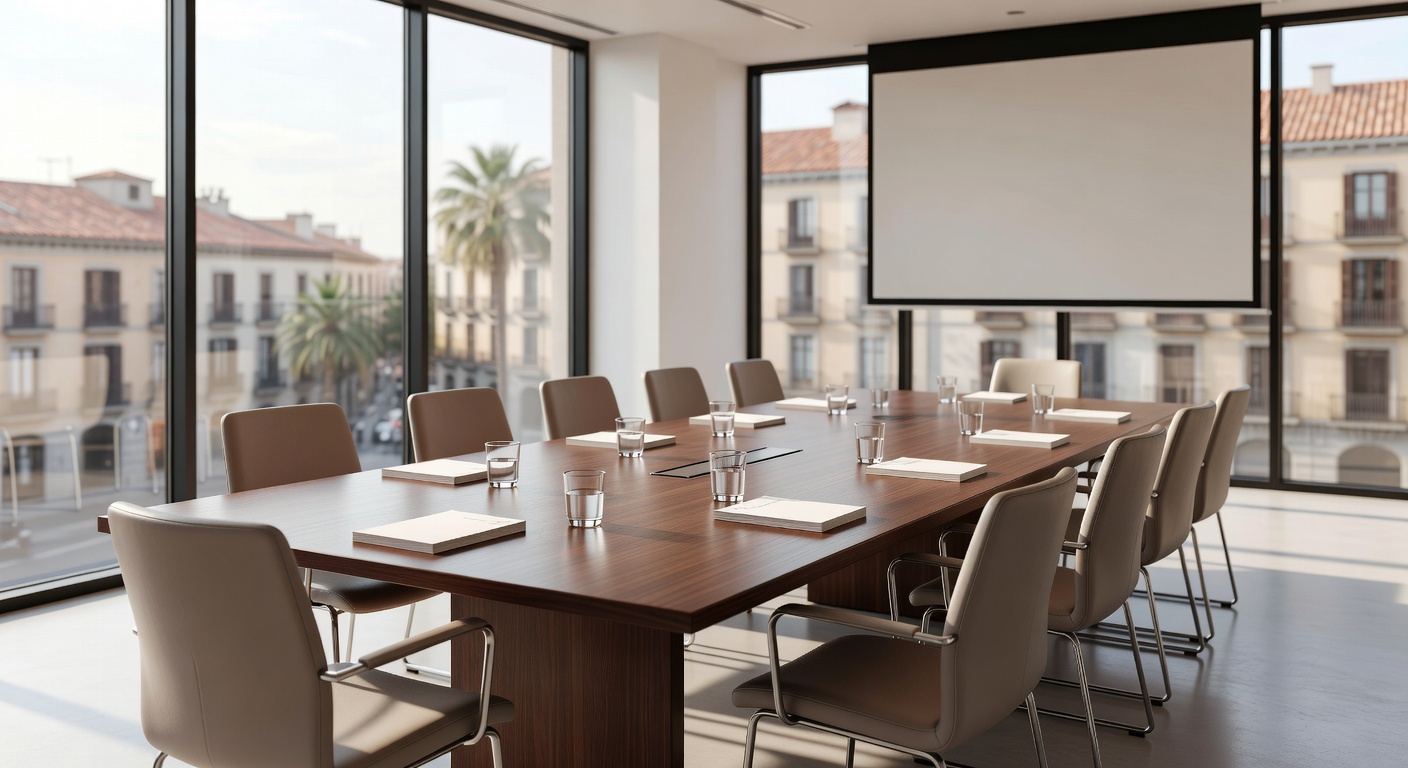 Sala de reuniones para consultoría estratégica
